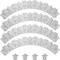 Ekena Millwork 57 3/8"OD x 46 1/8"ID x 5 5/8"W x 1"P Tirana Ceiling Ring w/ Blackthorne Center Onlays CR57TI-KIT - alternate 2